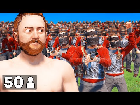 I Hired 50 Rust Players