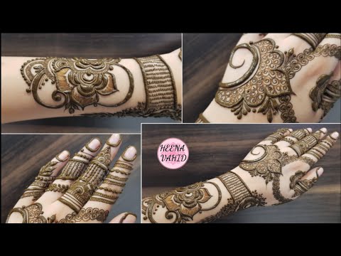 New and unique - Dubai henna design #36 || heena vahid.