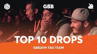 Download lagu TOP 10 DROPS 😱 Grand Beatbox Battle Tag Team 2019 mp3