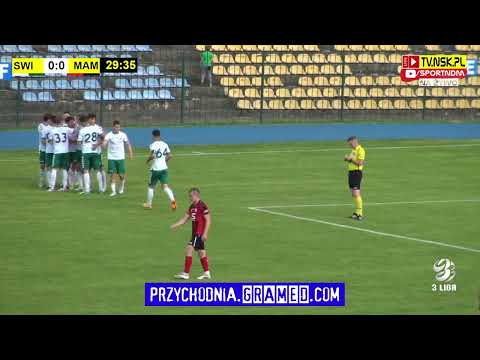 tv.nsk.pl [Jan Nawotczyński 30] MKS Świt Nowy Dwór Maz. - GKS Mamry Giżycko 3:1 (1:0) 2022-06-01 g17