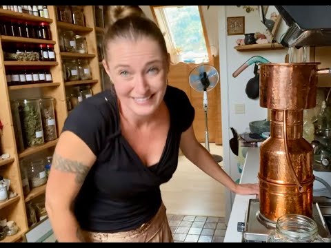 Salbeihydrolat selber machen mit der Leonardo- Destille