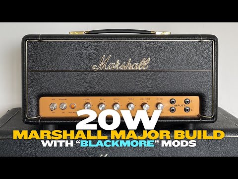 Handwired 20W Marshall Major with "Blackmore" Mods image 3