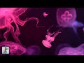 Neon Jellyfish Aquarium Relaxing Music For Sleep Study Meditation Yoga Screensaver 6 HOURS