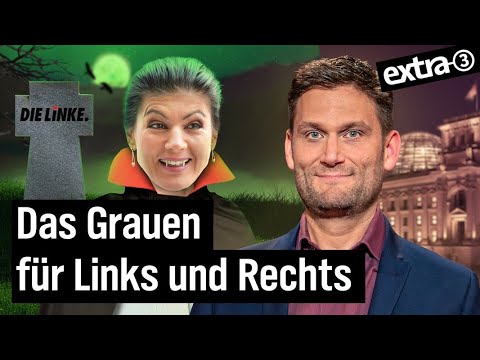 Süßes oder Sahra - Zwischen Linkspartei und AfD? | extra 3 vom 26.10.2023 | NDR