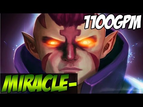 Miracle- 9014MMR Plays Anti-Mage with 1100GPM - Dota 2