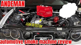 MUST HAVE tool for any DIYer - Andeman smoke machine  automotive leak detector  - BMW racecar diag.