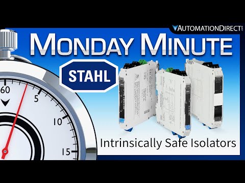 Stahl Intrinsically Safe Isolators from AutomationDirect