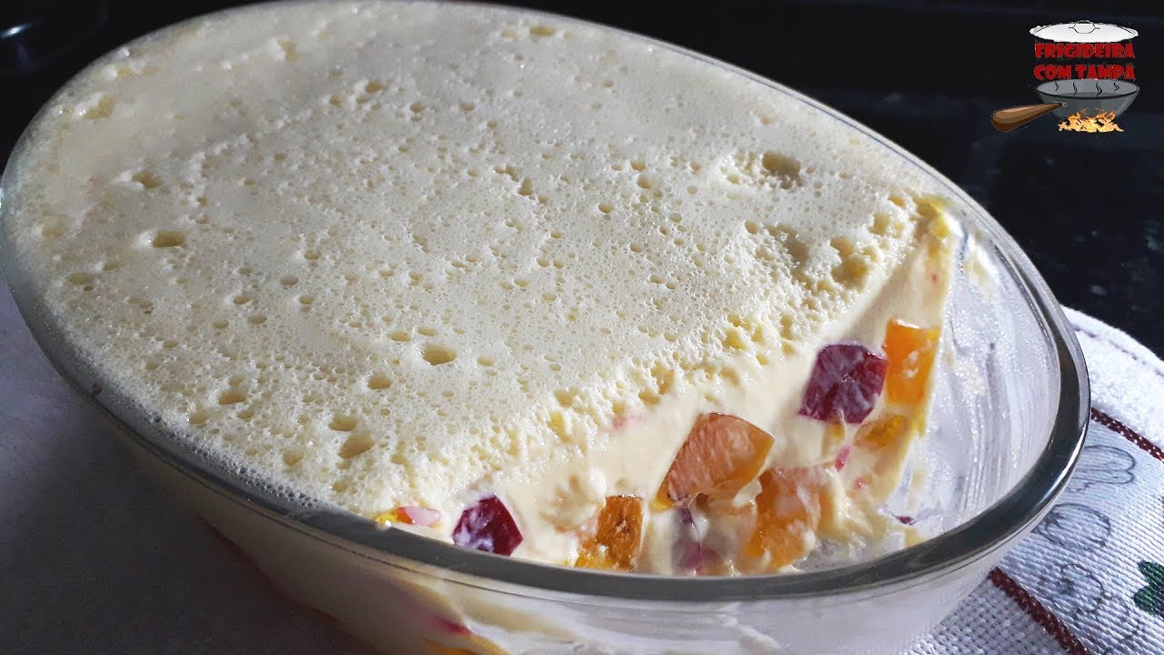 GASTEI MENOS de 10 REAIS nessa SOBREMESA COM APENAS 3 ingredientes