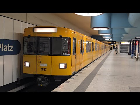 U-Bahn Berlin|Aussetzermitfahrt #57 auf der U9 von Rathaus Steglitz bis Osloer Straße