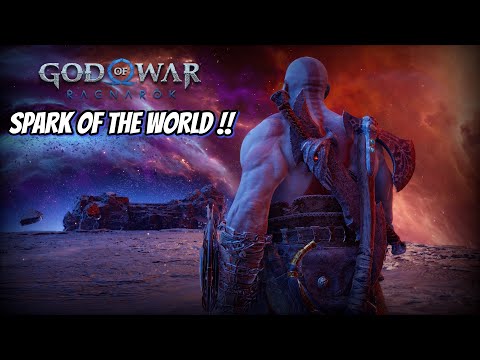 Primodial Realm The Spark of The World- Kratos Meets Surtr The Fire Giant.