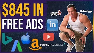 📈 How To Market Your Business For Free With $845 in Free Ads