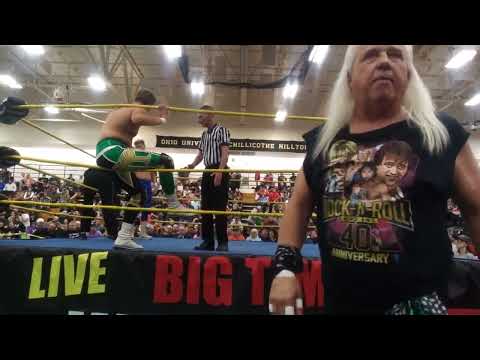 Kerry Morton vs Jarron Fulton NWA Jr Heavyweight title match Big Time Wrestling Glory Days Bash 2023