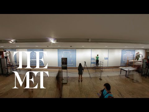 Time-Lapse: Installation of Sol LeWitt at The Met, Days 4-6