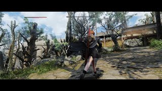 Skyrim SE | クエスト&土地追加MOD  Beyond Reach #1| Female knight