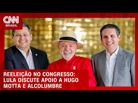 Lula indica apoio à reeleição de Hugo Motta e Alcolumbre; entenda articulação | BASTIDORES CNN