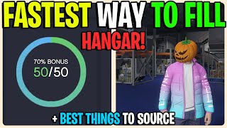 Fastest Way To Fill Up Hangar In GTA 5 Online