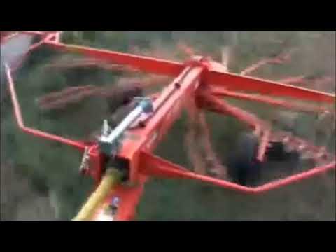 Check Out the Kuhn GA 4220 and 4221 Rotary Rakes