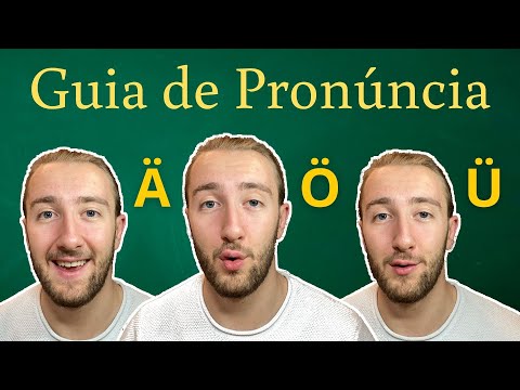 Guia de Pronúncia Alemão | Pronunciar Ä, Ö, Ü, SCH, H, R