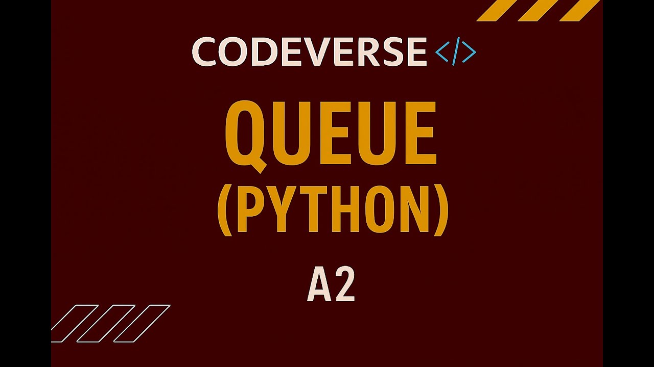 Queues in Python | A2 Computer Science | Enqueue & Dequeue Explained
