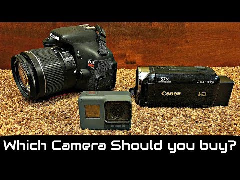 Different types of cameras we use/ best starter camera for h...