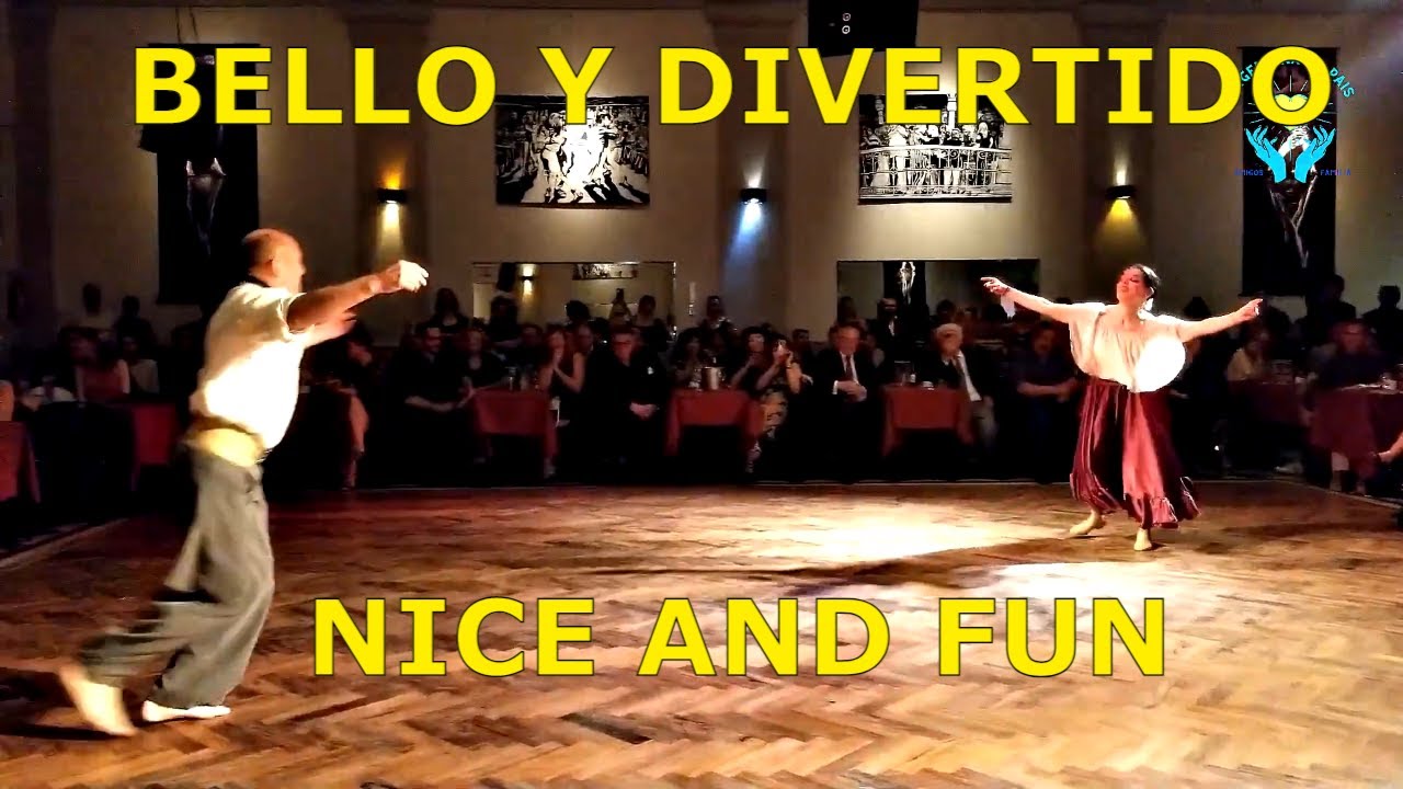 Escondido, foklore argentino en salón Canning, Julia Gorin y Ramon Salina