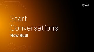 Start Conversations • New Hudl