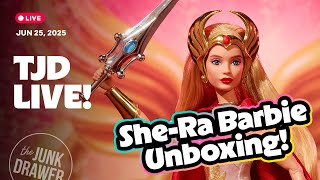 ✨ Unboxing She-Ra Barbie LIVE!! ✨ #barbie #shera
