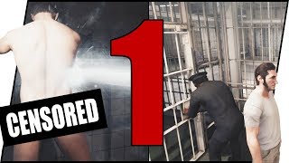 THEY GOT ME STRUNG OUT BUTT NAKED!! - A Way Out Walkthrough Pt.1