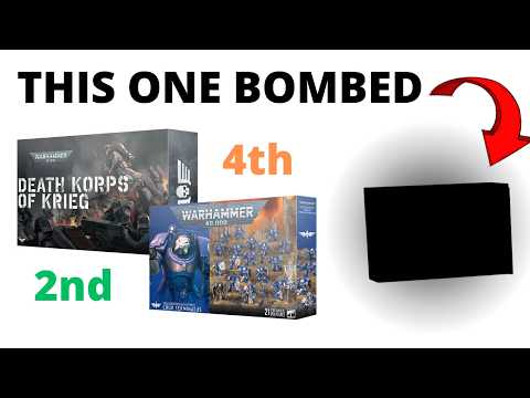 BEST and WORST Selling Warhammer 40K Box Sets from 2025?
