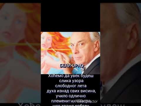 "Бели орао" Драгош Калајић - музика "тамо далеко" Соња Kалајић на тестери (тишина)