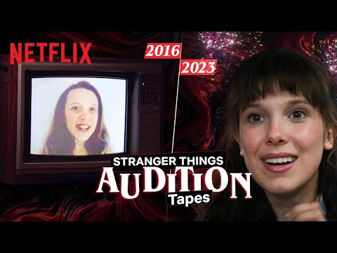 Stranger Things Cast React To Their FIRST Auditions | Millie, Noah, Finn & More