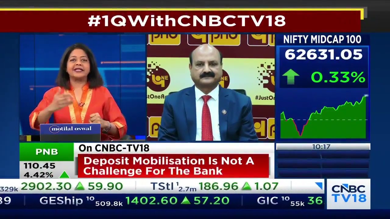 PNB MD & CEO Shri Ashok Chandra on Q1 FY 2026-27 Financial Results | CNBC TV18 Interview