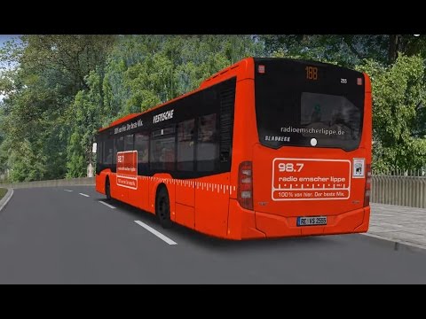 OMSI 2. Project Gladbeck, Line 188, Mercedes-Benz Citaro C2. Part 2