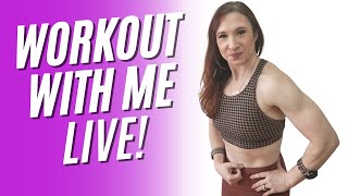 Let's Get Fit Together! Join Me For A Live Workout Session!