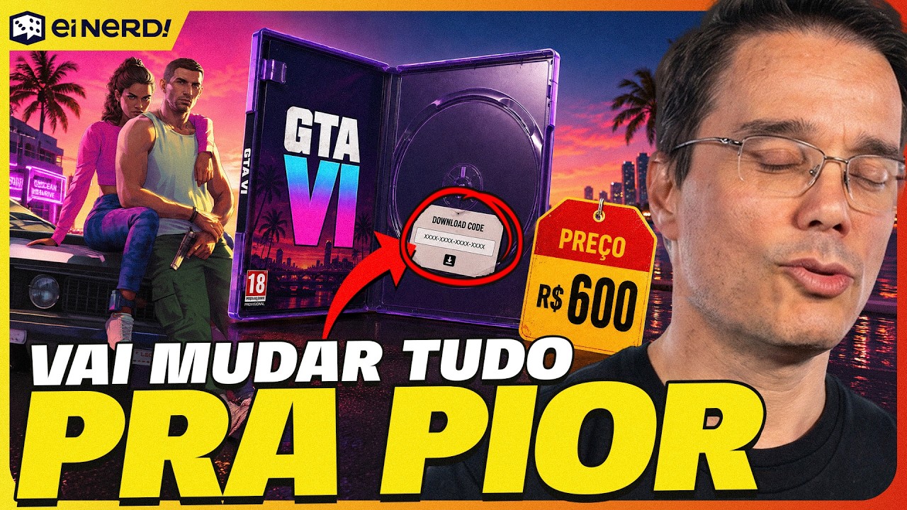 GTA 6 VAI QUEBRAR A INDÚSTRIA DOS JOGOS PRA SEMPRE