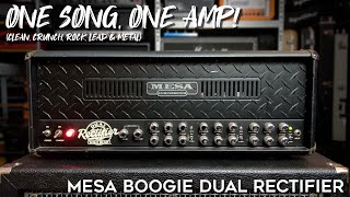 Video thumbnail for The MESA Dual Rectifier! How Versatile Is It? (clean, crunch, rock, leads & metal tones) by Sonic Drive Studio