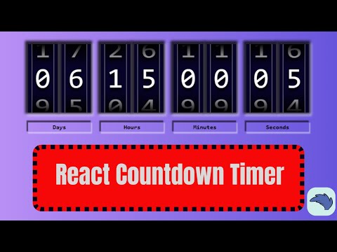 React Js Countdown Timer With Zero Dependencies React Components 6