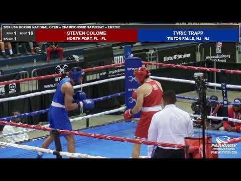 USAB 24 NO 316 Ring 1 Bout 16 Steven Colome Tyric Trapp EM176C