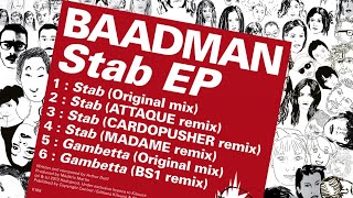 Baadman - Stab (Cardopusher remix)