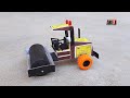 How To Make Matchbox Jcb Road Rooller Truck At Home Diy