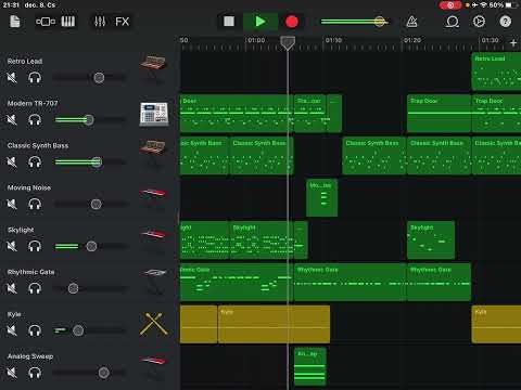Axel F cover. Garageband