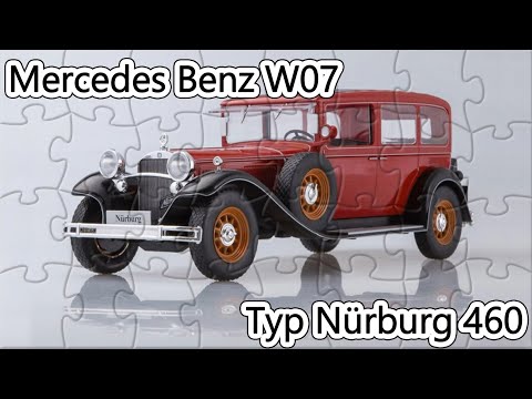 Thumbnail for Mercedes Benz W07 - Typ Nürburg 460 - Mercedes Benz 1928 by Limousine, Wheelbase, Mercedes-Benz 770, SEAT, Porsche, BMW, Mercedes-Benz, Car, Horch