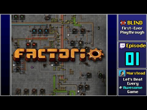✔️️ Start Playthrough - Factorio [Blind] (Episode 1/12)
