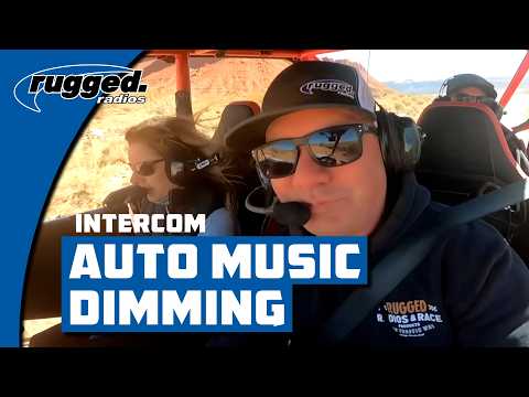 Auto Music Dimming with Rugged Radios VOX Intercoms