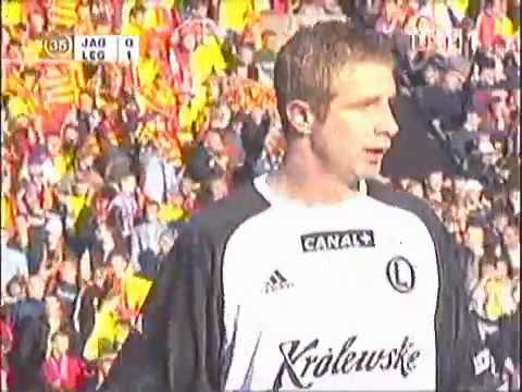 Jagiellonia - Legia 0:2 1/2 finału PP 2003/2004 - skrót