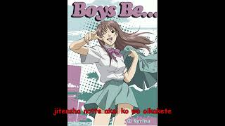 Boys Be... ED | Minna ga ii ne | Aki Maeda (前田亜季)