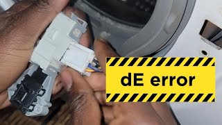Door won't lock quick home fix, dE error 3 minutes work