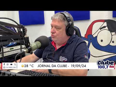Jornal da Clube - 19/09/24 - Edição do Almoço