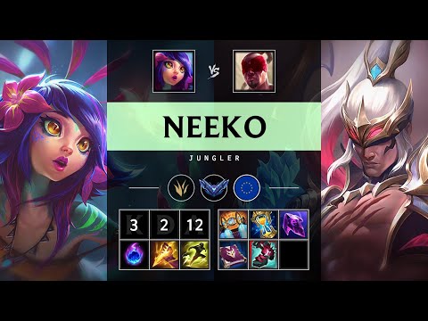 Neeko Jungle vs Lee Sin - EUW Diamond Patch 25.13