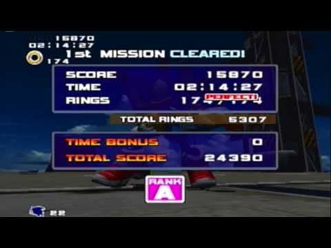 Sonic Adventure 2 Metal Harbor (24390) Score Attack